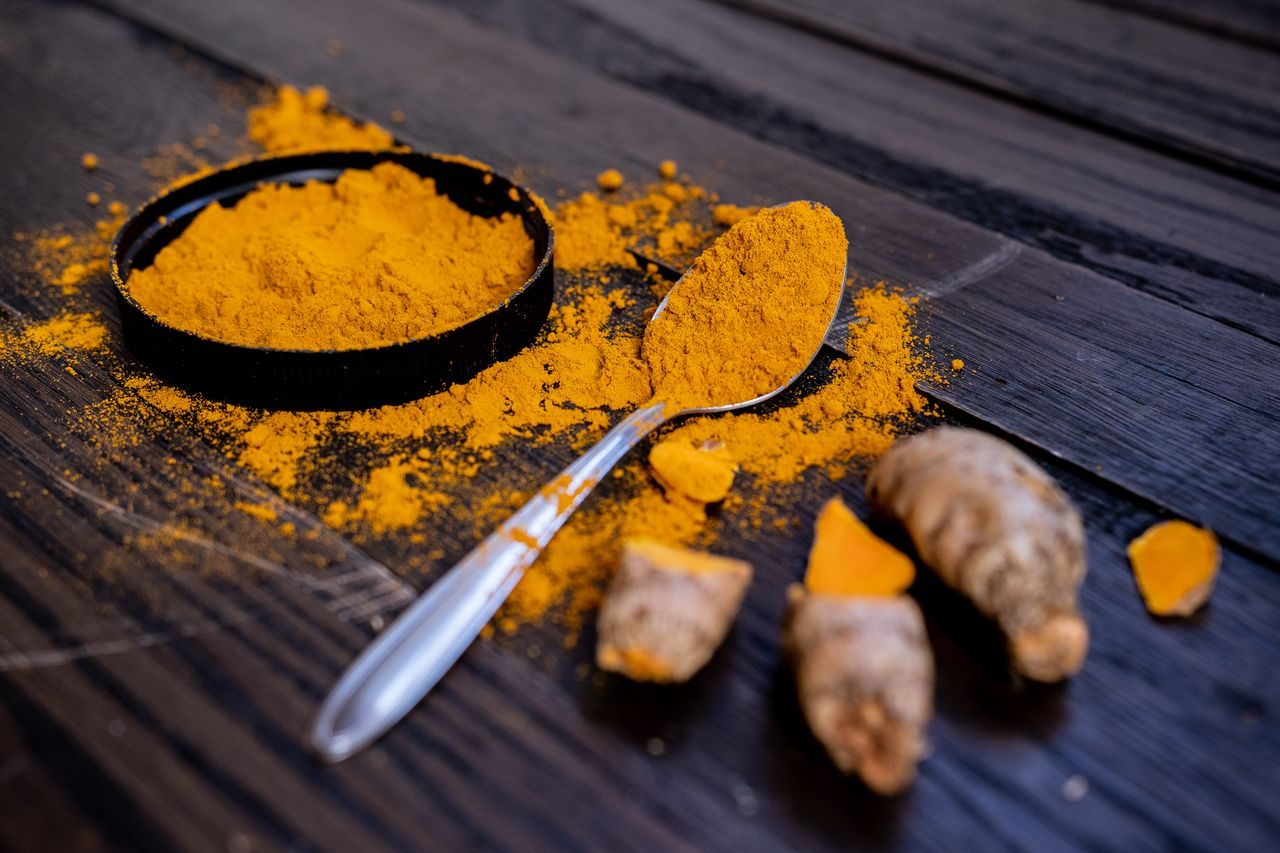 Assortment of natural supplements and vitamins