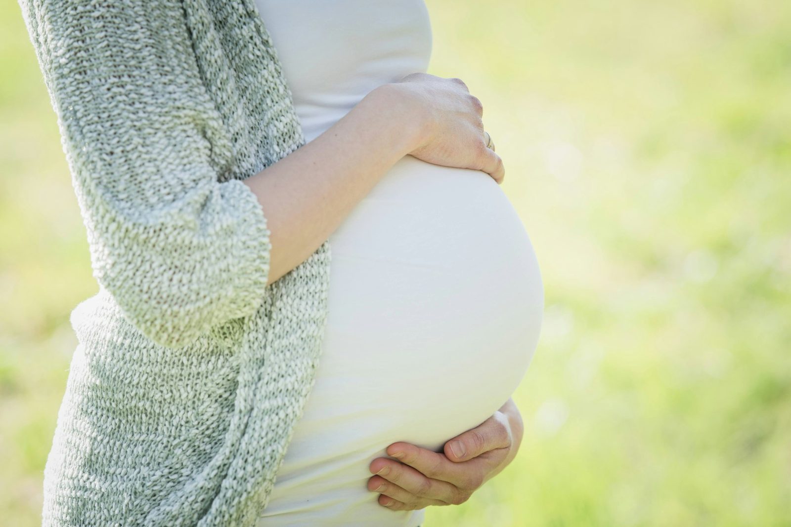 Peaceful scene representing maternity leave and new motherhood