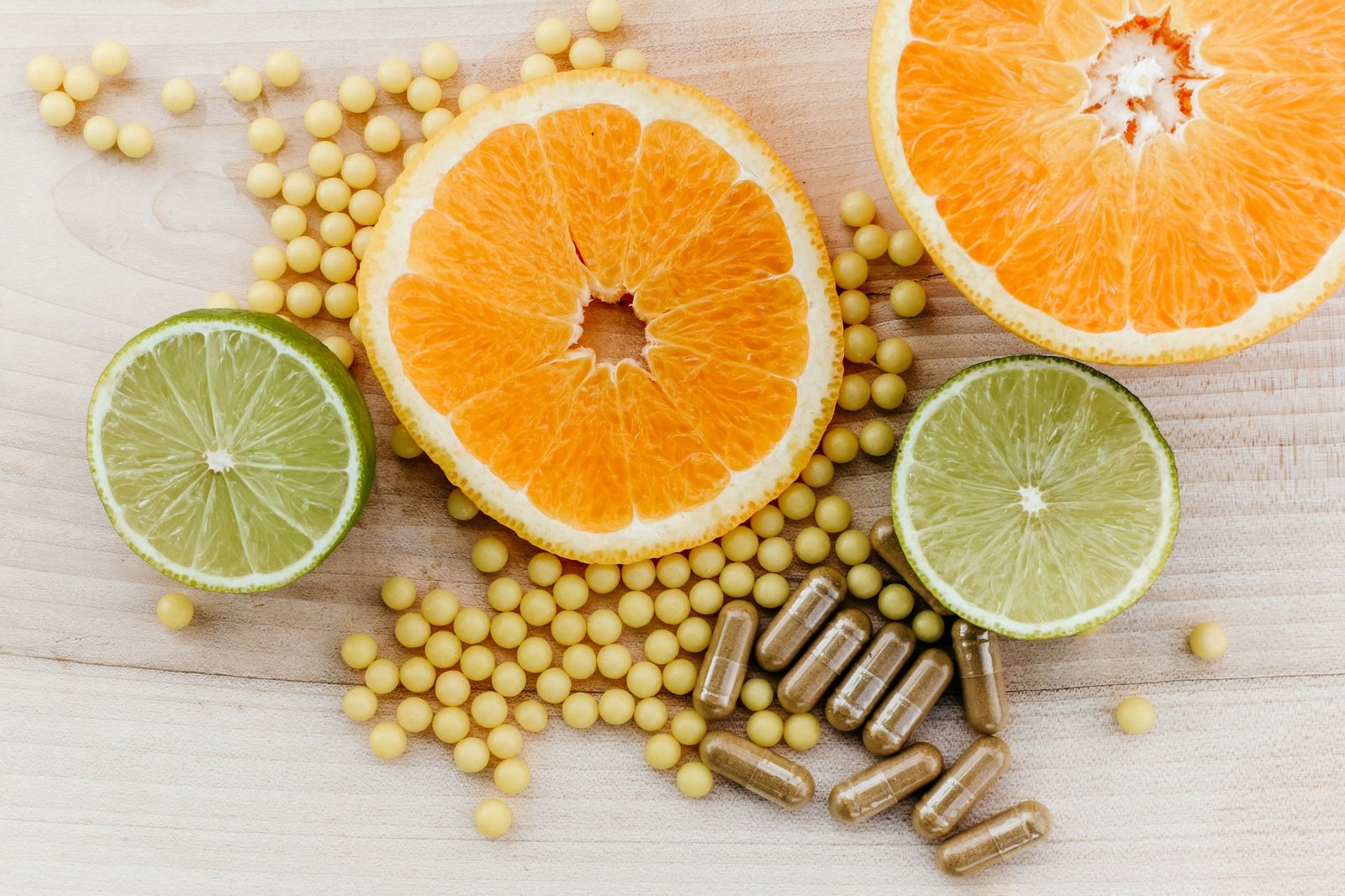 Fresh wholesome ingredients known to support immune health